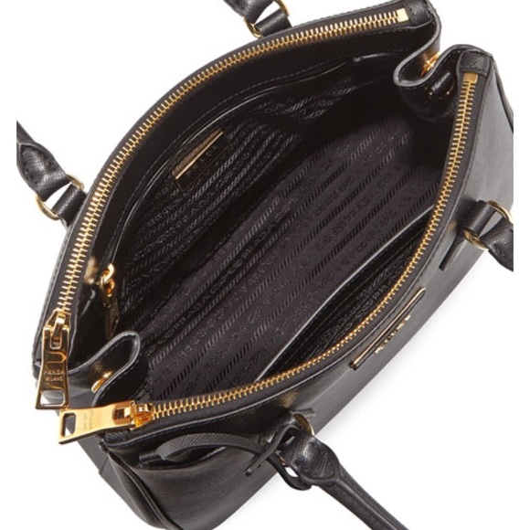 Prada Saffiano Double Zip Executive Tote - Picture 2 of 8